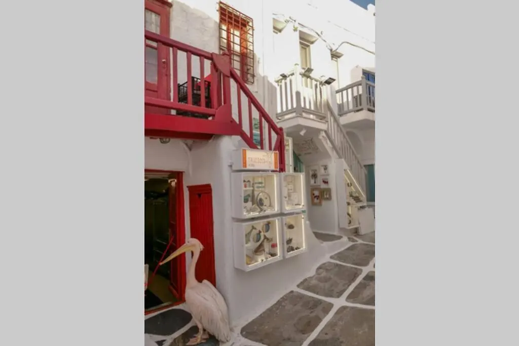 Traditional Myconian Studio In The Heart Of Chora Mykonos Town Grekland
